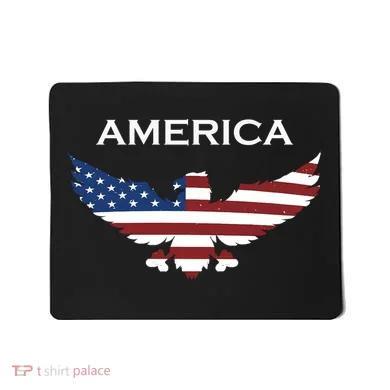 American Flag Eagle Mousepad