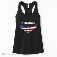 American Flag Eagle Women's Tank Top thumb 0
