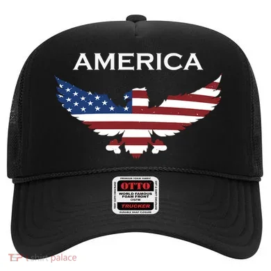 American Flag Eagle Hat