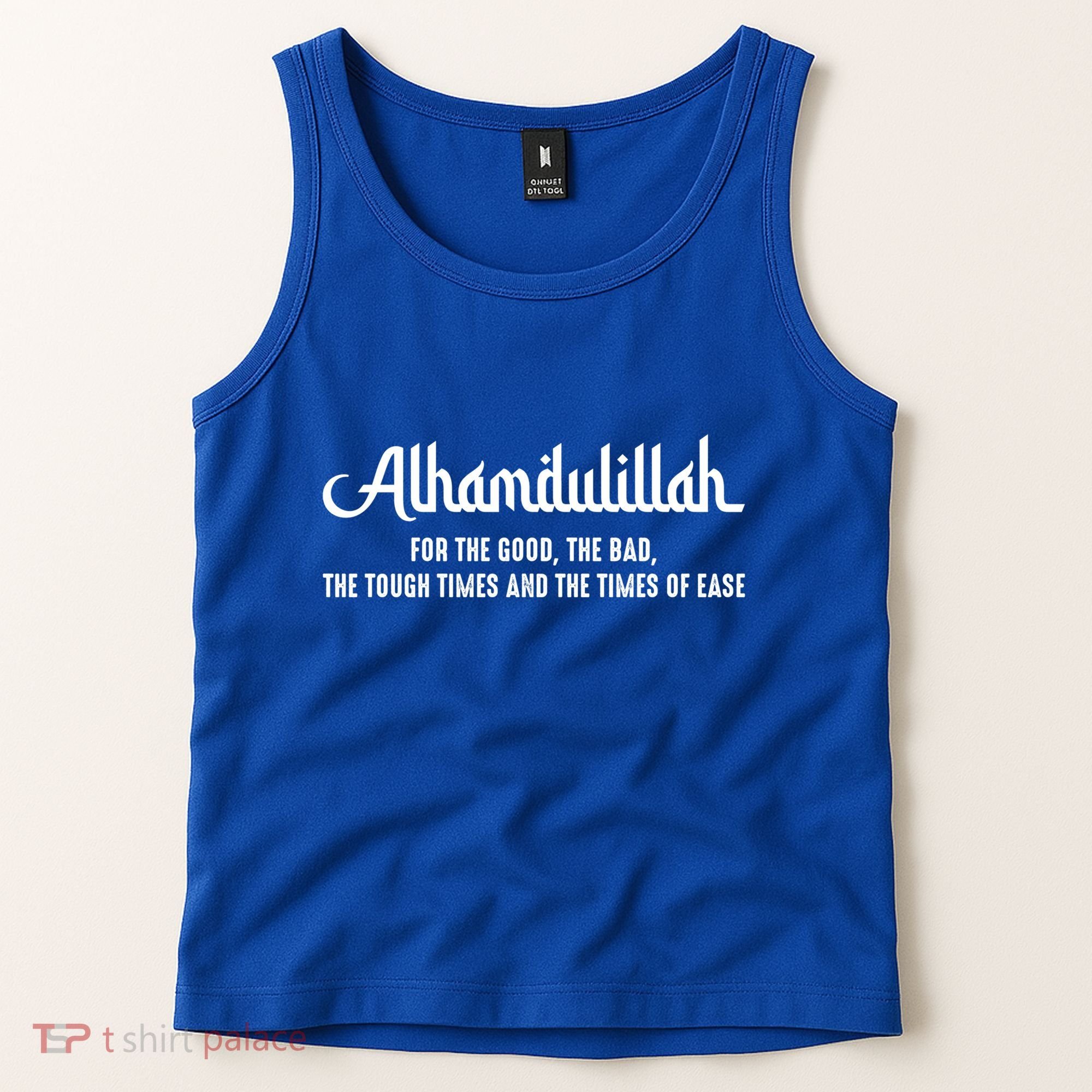 Alhamdulillah For Everything Islamic Muslim Ramadan Eid Gift Tank Top
