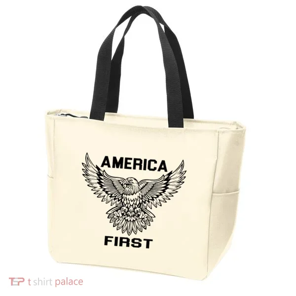 America First Eagle America First Tote Bag