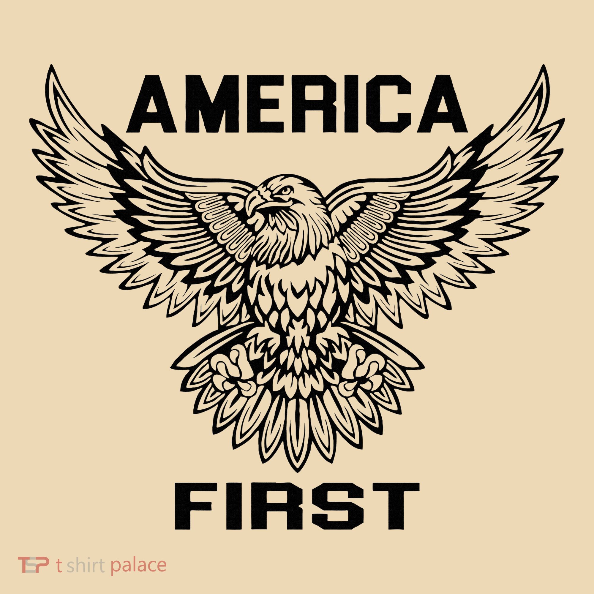 America First Eagle America First Tote Bag