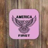 America First Eagle America First Coaster thumb 0