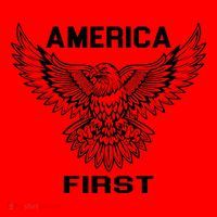 America First Eagle America First Santa Hat thumb 1