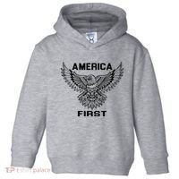America First Eagle America First Toddler Hoodie thumb 0