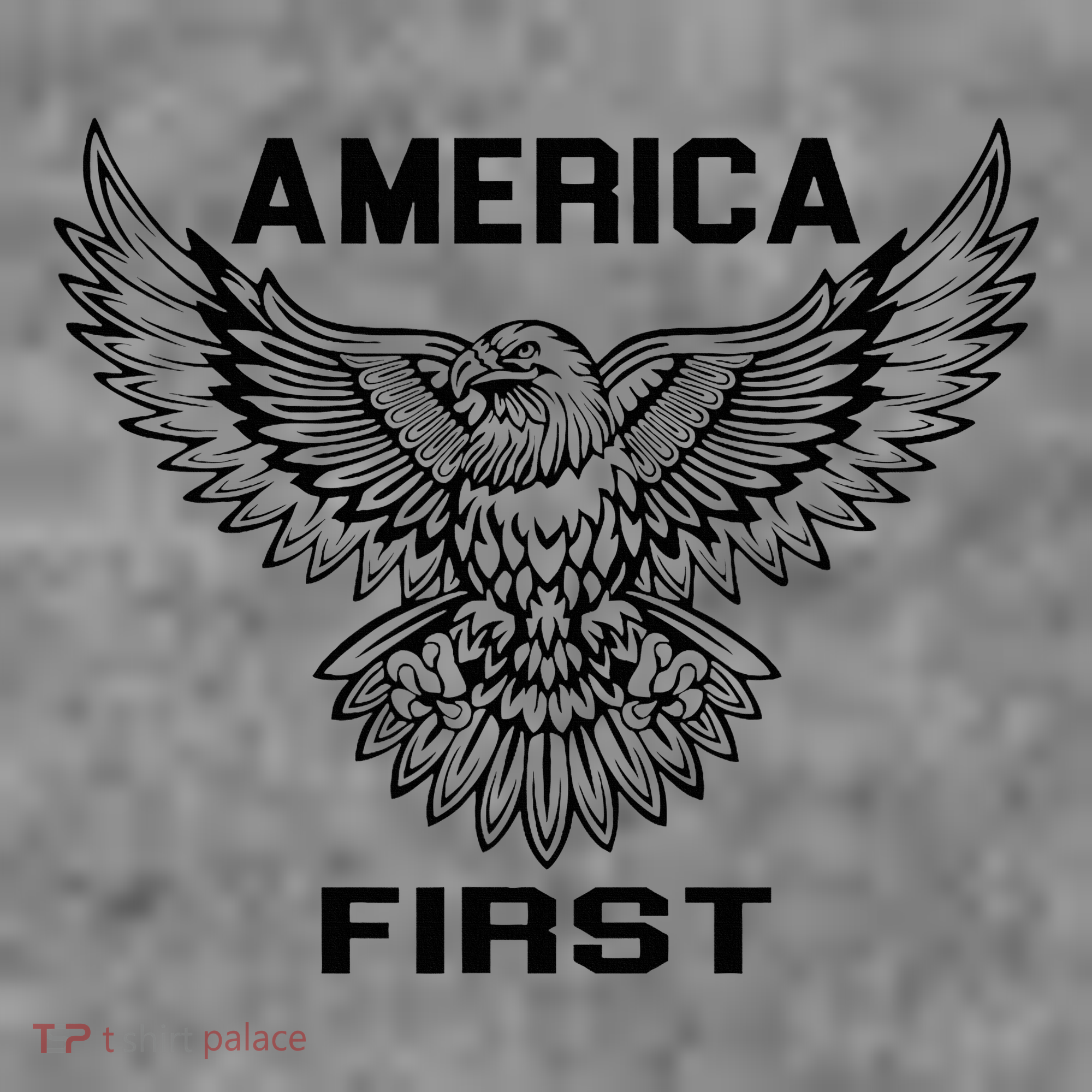 America First Eagle America First Toddler Hoodie