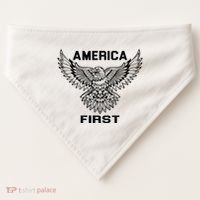 America First Eagle America First USA-Made Doggie Bandana thumb 0