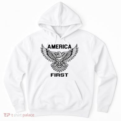 America First Eagle America First Hoodie