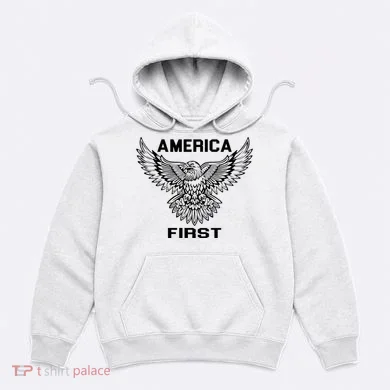 America First Eagle America First Hoodie
