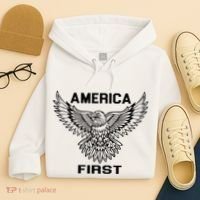 America First Eagle America First Hoodie thumb 4