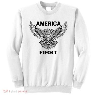 America First Eagle America First Sweatshirt
