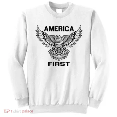 America First Eagle America First Sweatshirt