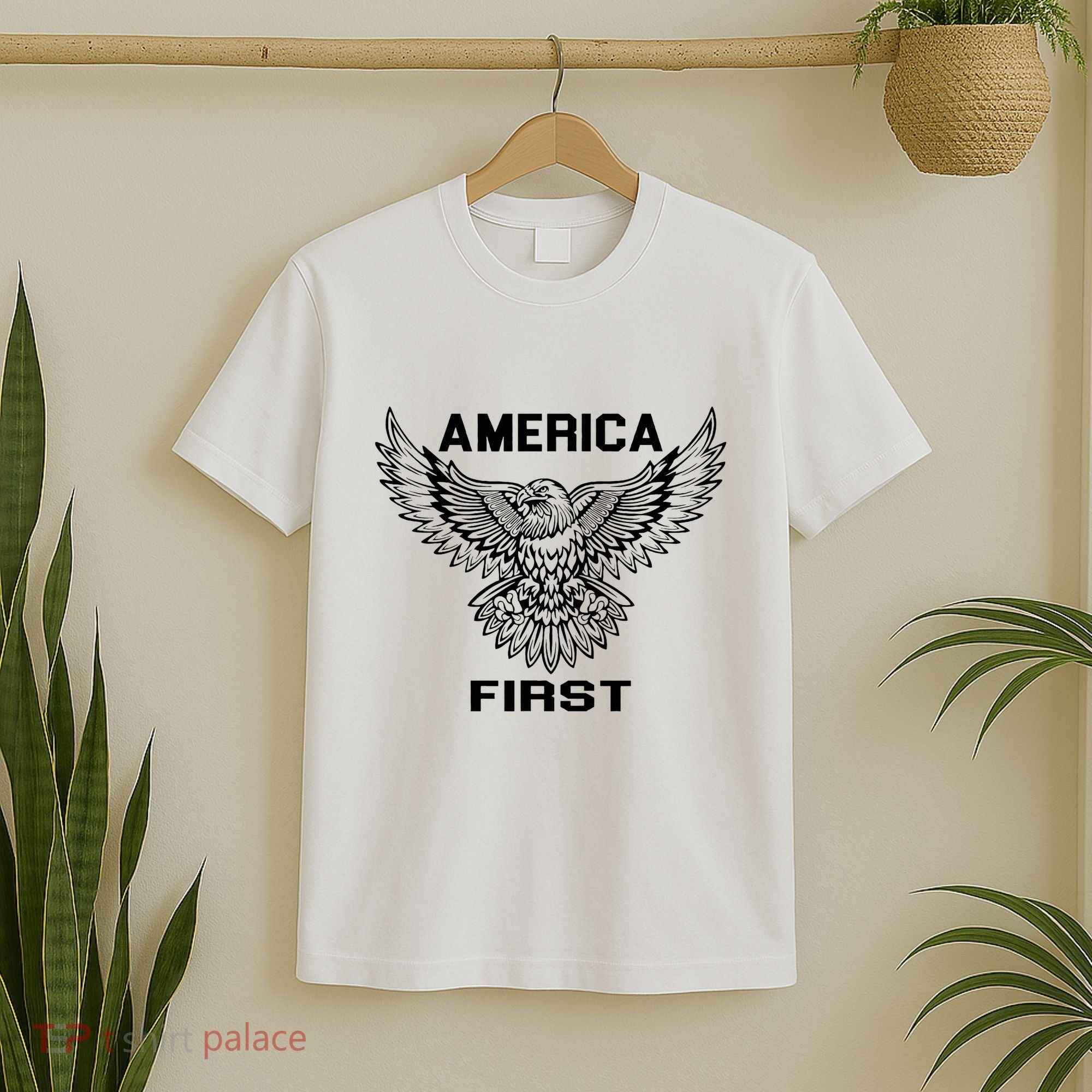 America First Eagle America First T-Shirt