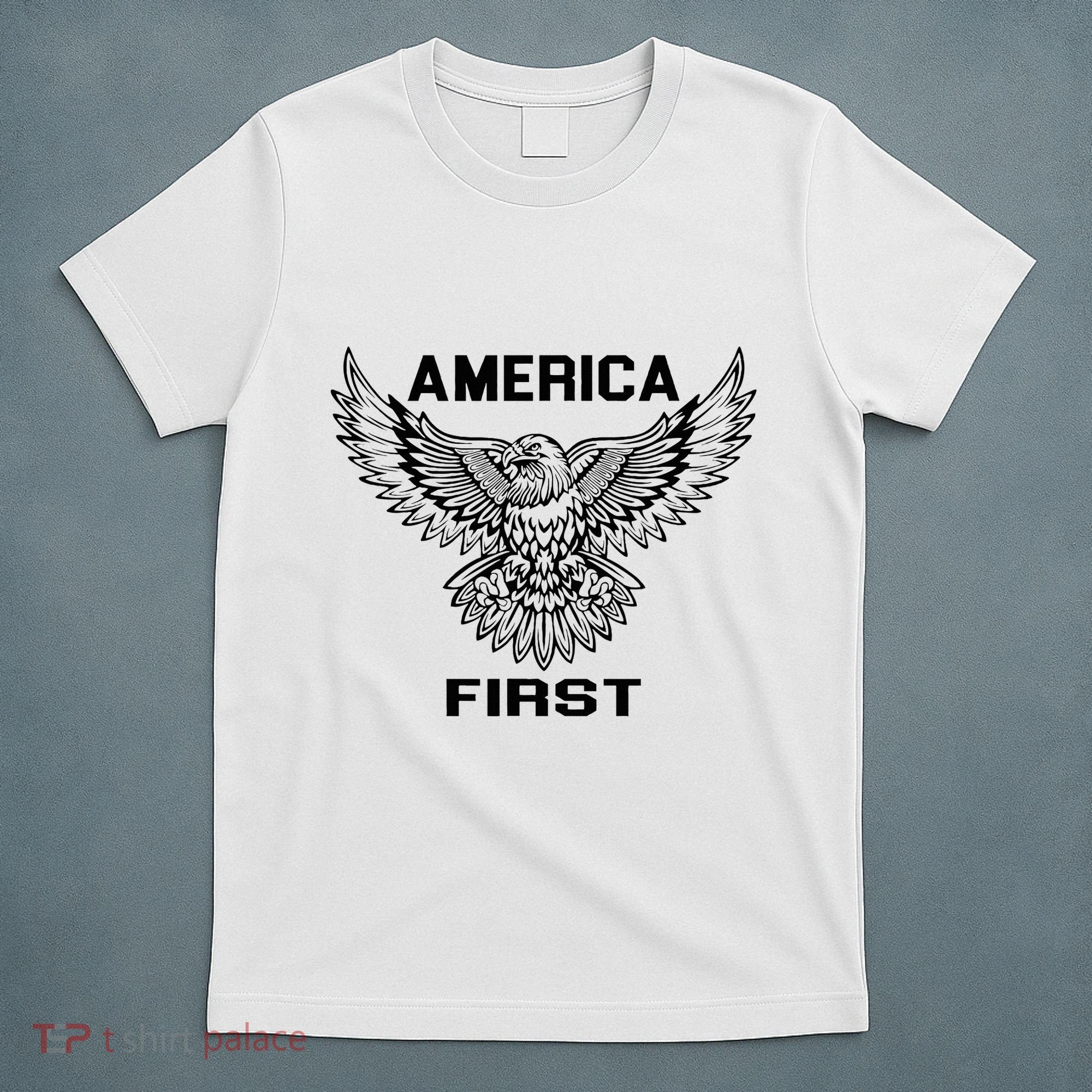 America First Eagle America First T-Shirt
