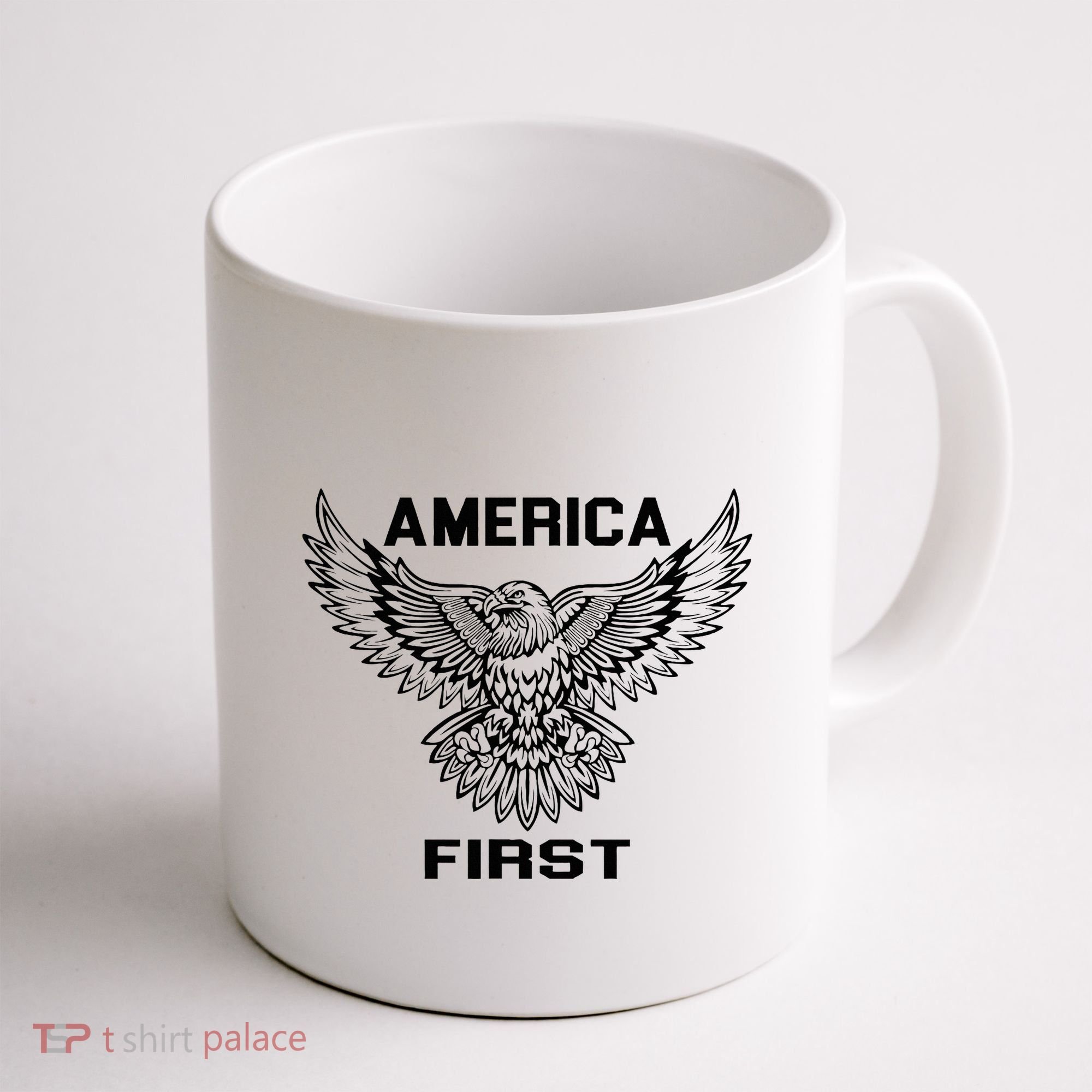 America First Eagle America First Coffee Mug
