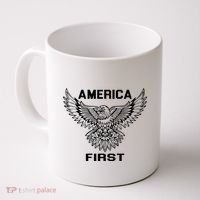 America First Eagle America First Coffee Mug thumb 0