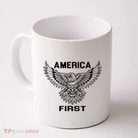 America First Eagle America First Coffee Mug thumb 0