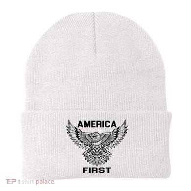 America First Eagle America First Beanie