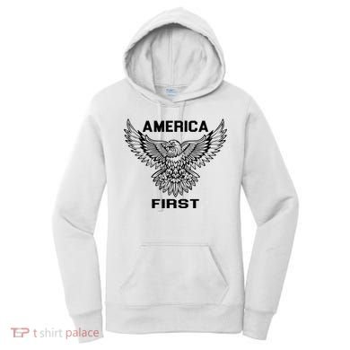 America First Eagle America First Women's Hoodie