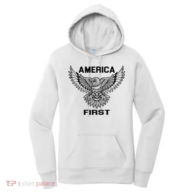 America First Eagle America First Women's Hoodie