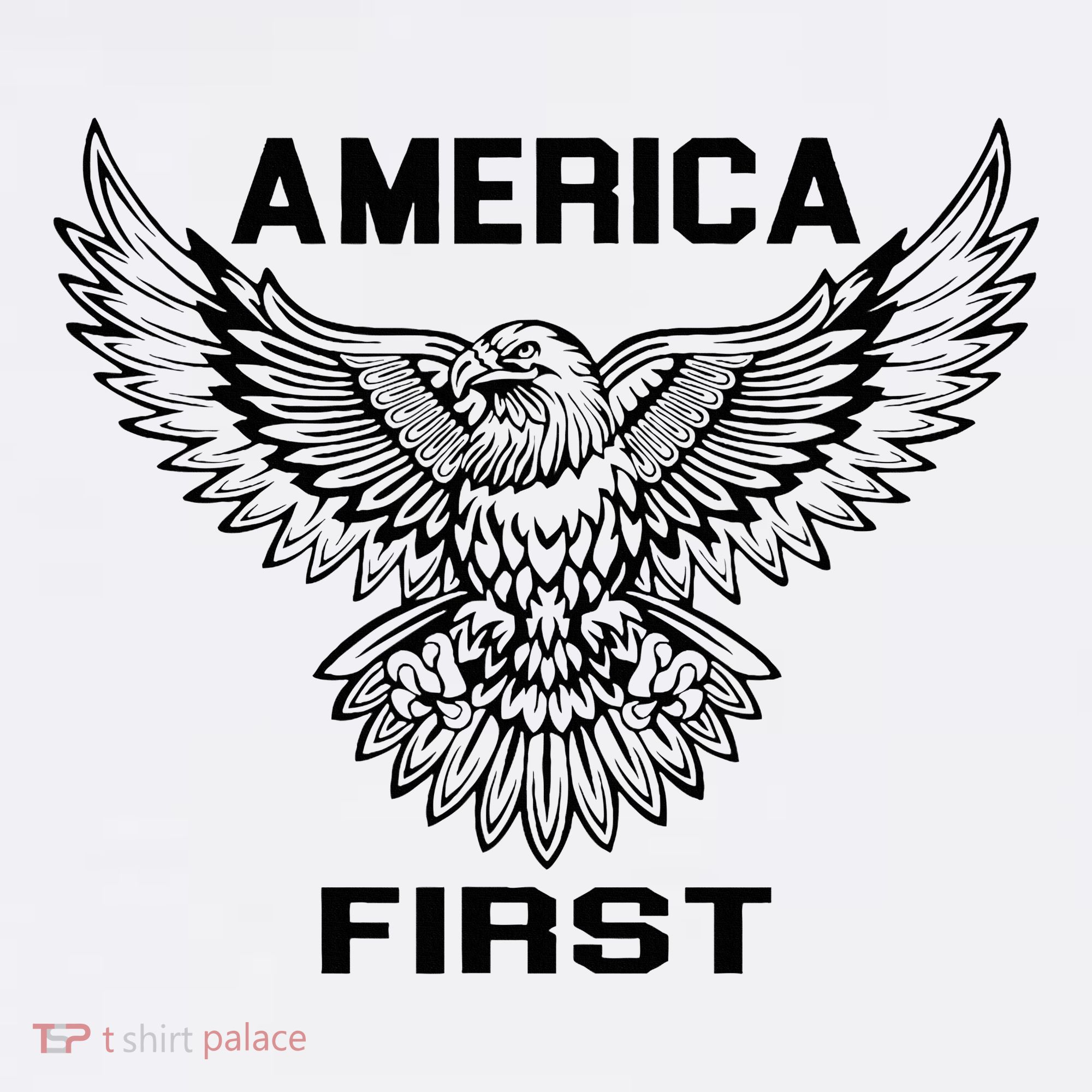 America First Eagle America First Women's Hoodie