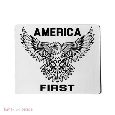 America First Eagle America First Mousepad