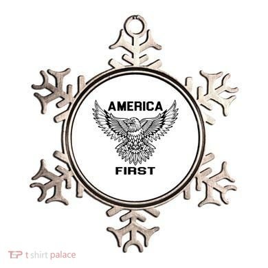 America First Eagle America First Ornament