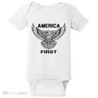 America First Eagle America First Baby Bodysuit thumb 0