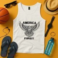 America First Eagle America First Tank Top thumb 4