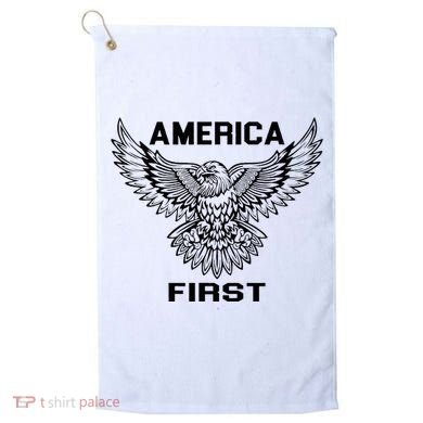 America First Eagle America First Golf Towel