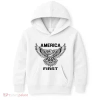 America First Eagle America First Kids Hoodie thumb 0