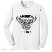 America First Eagle America First Kids Long Sleeve Shirt thumb 0