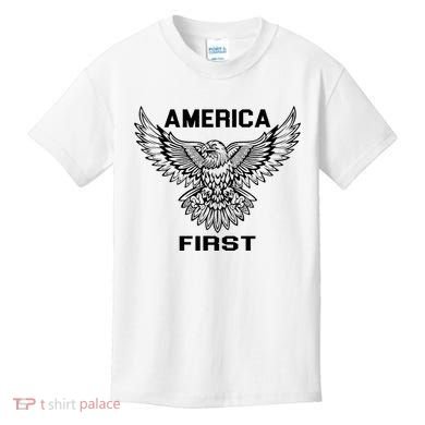 America First Eagle America First Kids T-Shirt