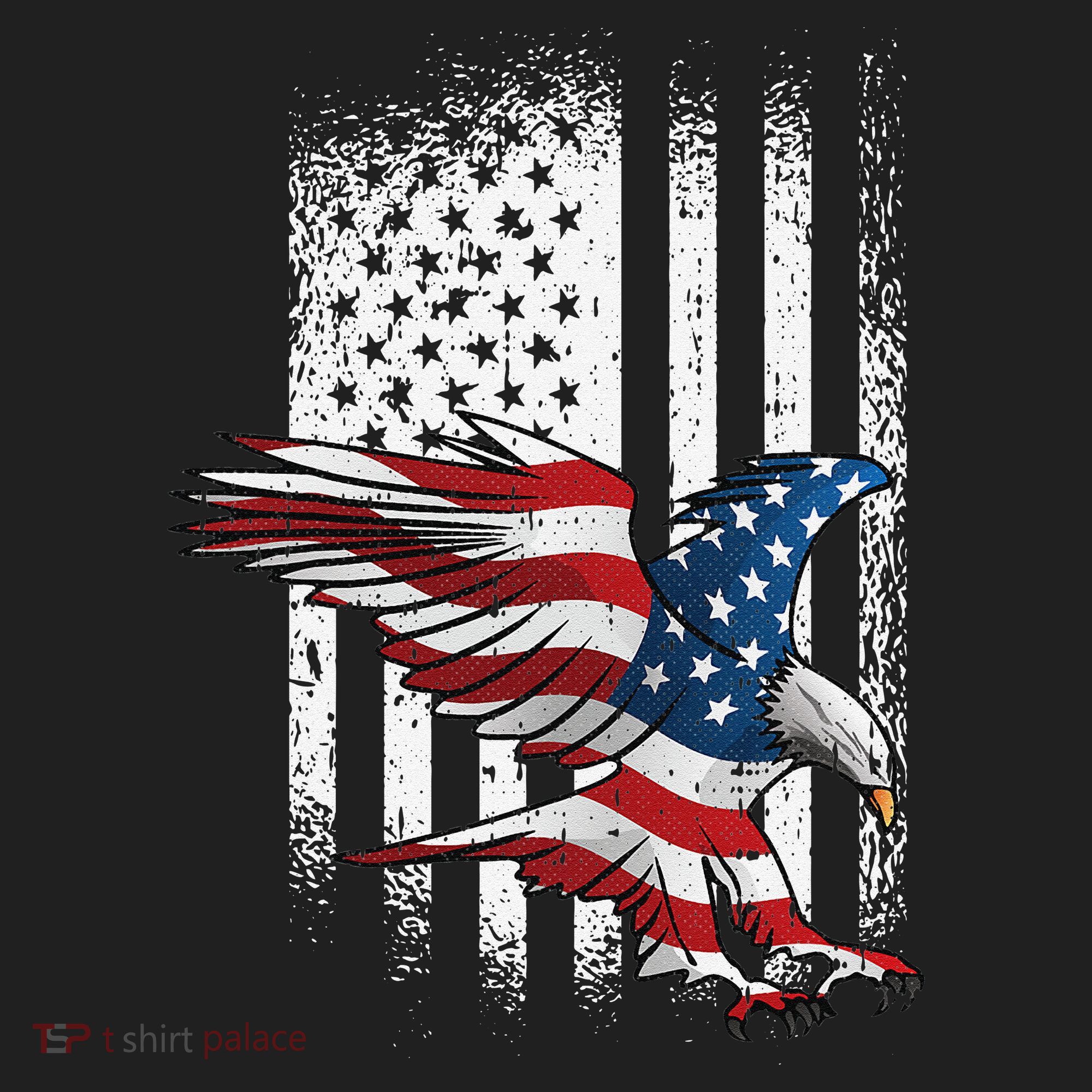 American Flag Eagle 4th Of July Independence Day Patriotic Tumbler