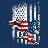 American Flag Eagle 4th Of July Independence Day Patriotic Women's Hoodie thumb 2