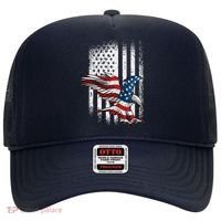 American Flag Eagle 4th Of July Independence Day Patriotic Hat thumb 0
