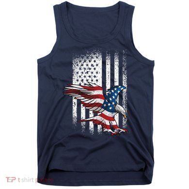 American Flag Eagle 4th Of July Independence Day Patriotic Tank Top