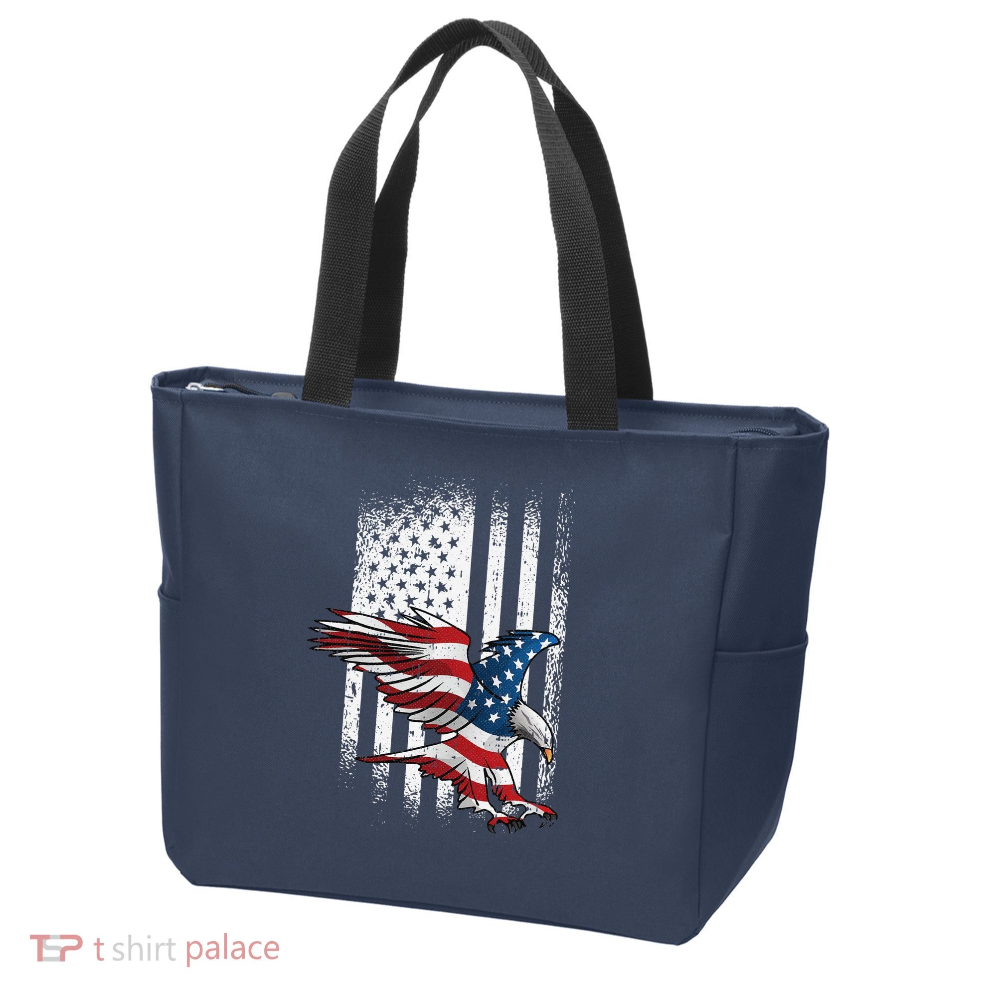 American Flag Eagle 4th Of July Independence Day Patriotic Tote Bag