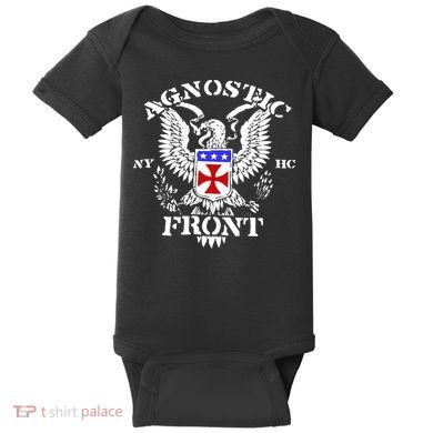 Agnostic Front Eagle Baby Bodysuit