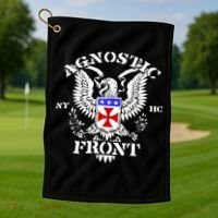 Agnostic Front Eagle Golf Towel thumb 1