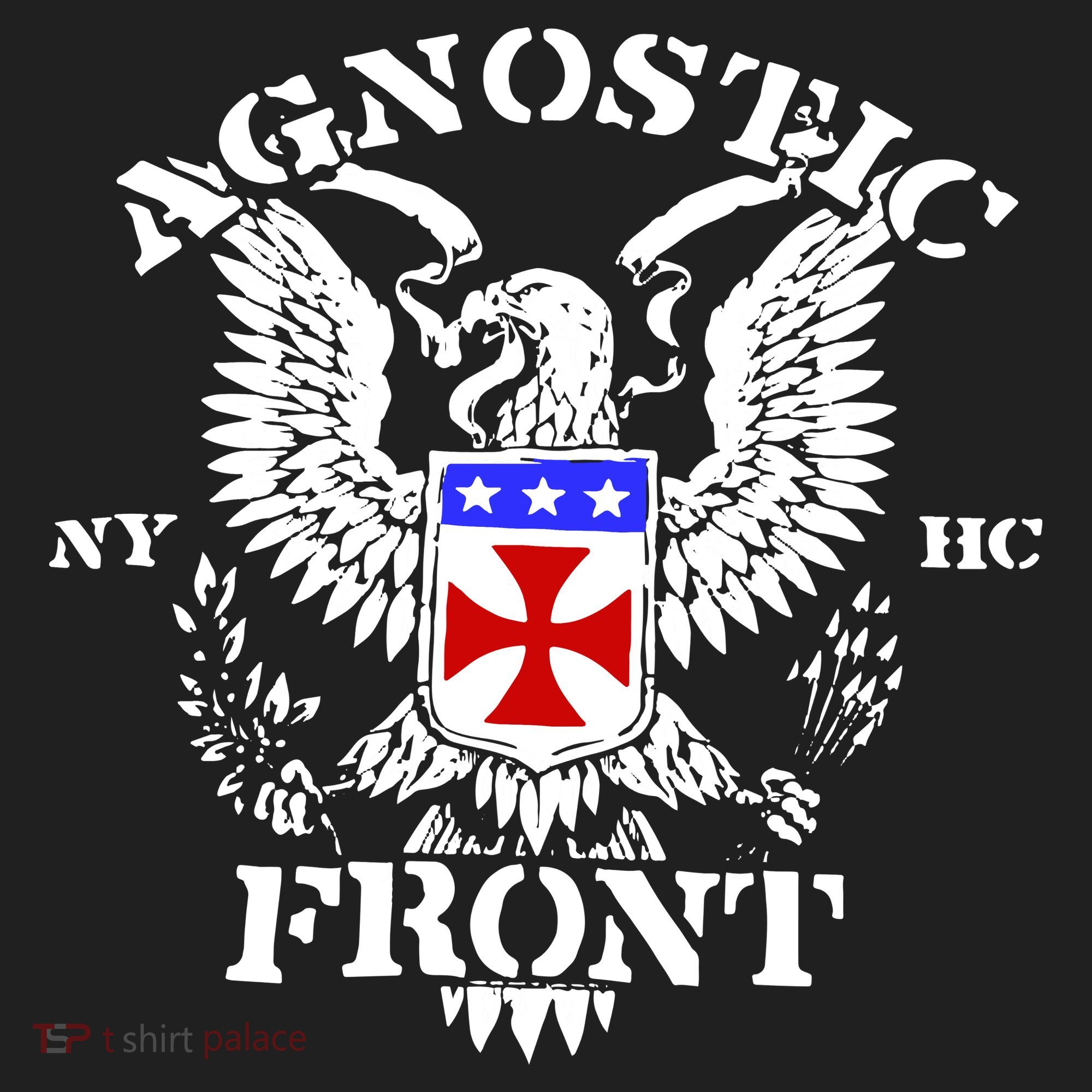 Agnostic Front Eagle Golf Towel