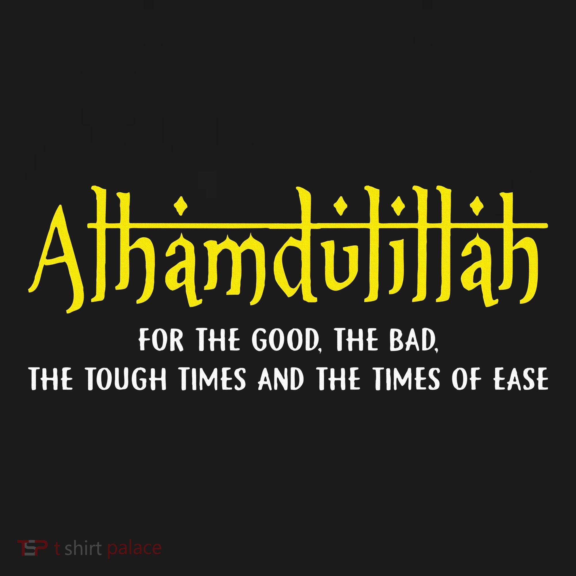 Alhamdulillah For Everything Islamic Gift For Muslim Tote Bag