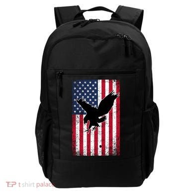 American Flag Eagle Patriotic Usa Great Gift Backpack
