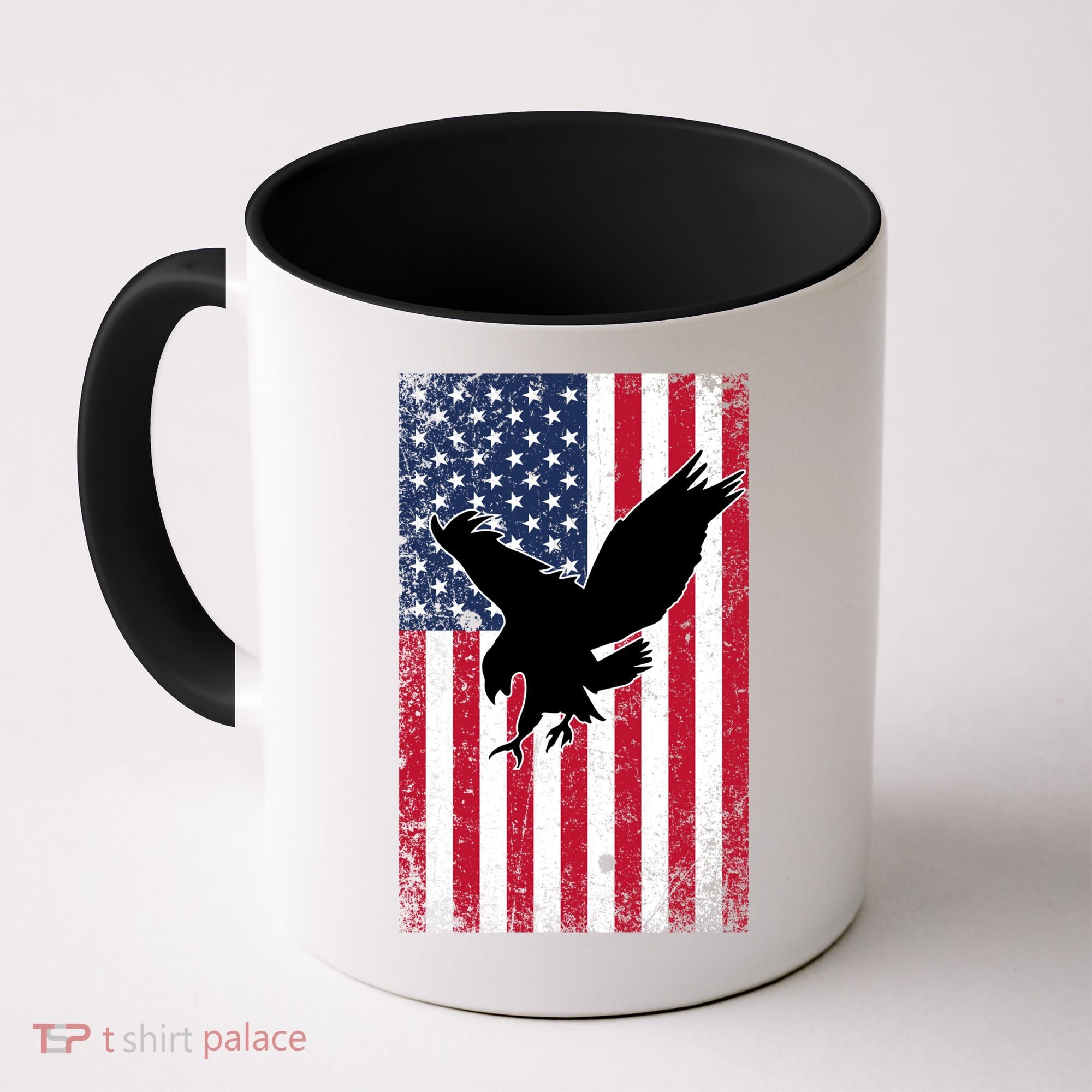 American Flag Eagle Patriotic Usa Great Gift Coffee Mug