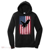 American Flag Eagle Patriotic Usa Great Gift Women's Hoodie thumb 0