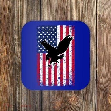 American Flag Eagle Patriotic Usa Great Gift Coaster