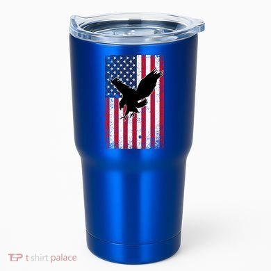 American Flag Eagle Patriotic Usa Great Gift Tumbler