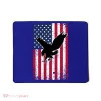 American Flag Eagle Patriotic Usa Great Gift Mousepad thumb 0