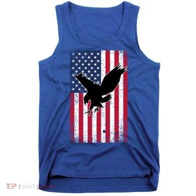 American Flag Eagle Patriotic Usa Great Gift Tank Top