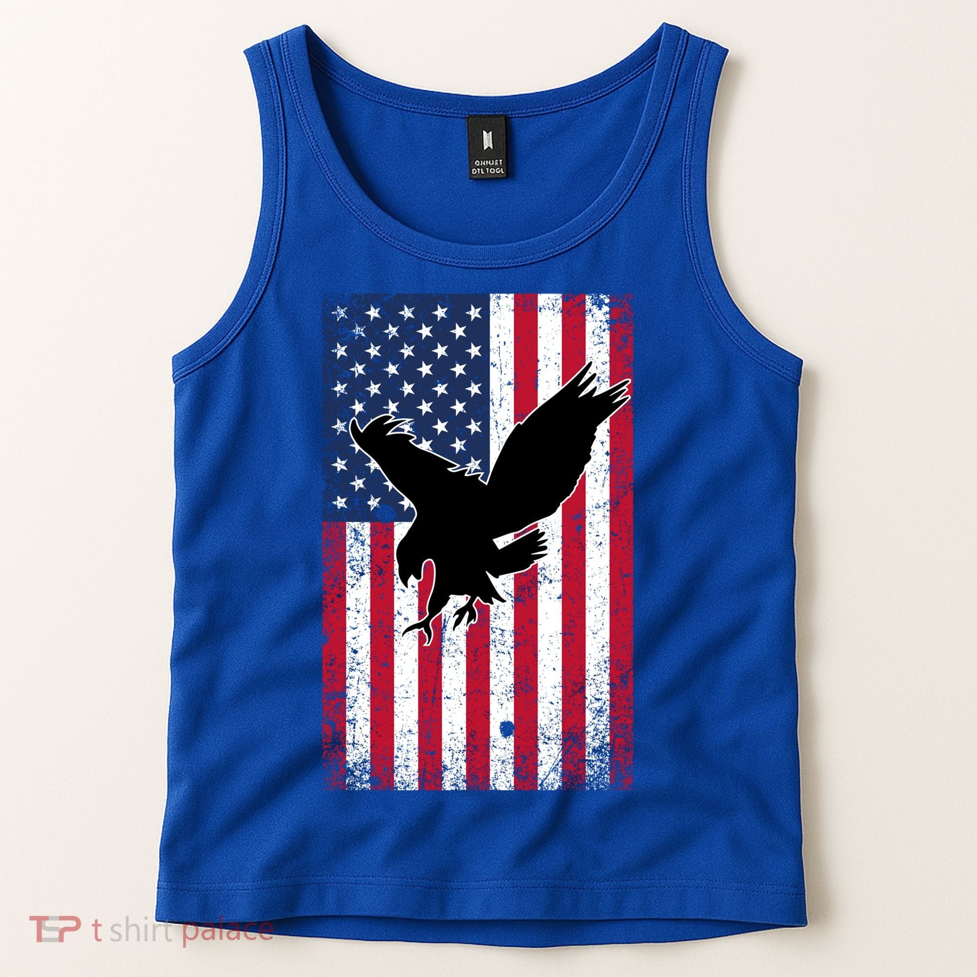 American Flag Eagle Patriotic Usa Great Gift Tank Top